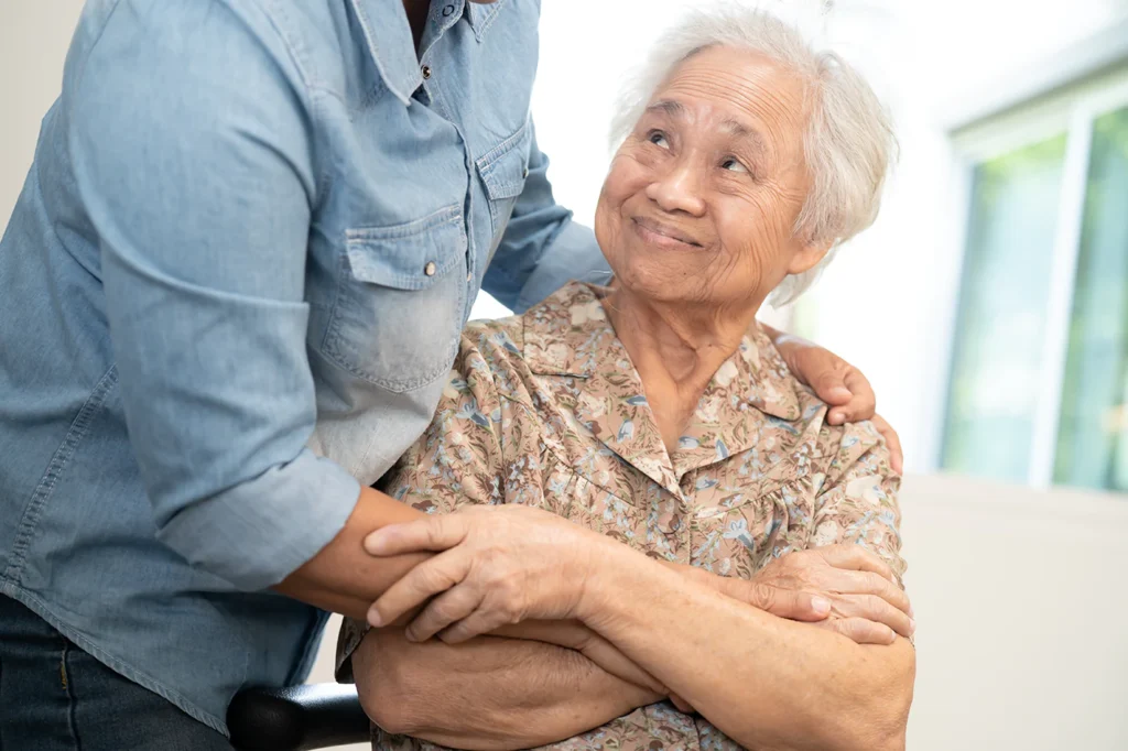 Home care nurse in Milton, MA.